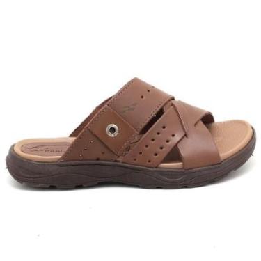 Imagem de Chinelo Itapuã Couro Cruzado Masculino 1251-Masculino