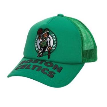Imagem de Boné Mitchell & Ness NBA Puff The Magic Truck Boston Celtics Masculino-Masculino