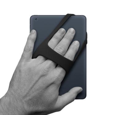 Imagem de Padlette Aderência para iPad Mini compatível com Kindle Paperwhite, Fire ou qualquer tablet ou leitor eletrônico com telas de 8 polegadas ou menores. (D2 preto)
