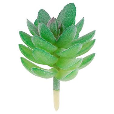 Imagem de Suculentas Artificiais, JUSTDOLIFE Planta Suculenta Sintética Realística Mini Suculentas Suculentas Artificiais Decoração para Casa Casamento