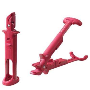 Imagem de Tigela e suporte de prato multiuso 2 em 1 resistente ao calor, adequado para cenários de culinária, como fornos de micro-ondas e fornos. (vermelho)