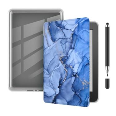 Imagem de Akacy Capa leve de TPU transparente e macia com padrão pintado para Kindle Paperwhite de 7 polegadas (Geração 2024), com despertar/hibernar automático (26)