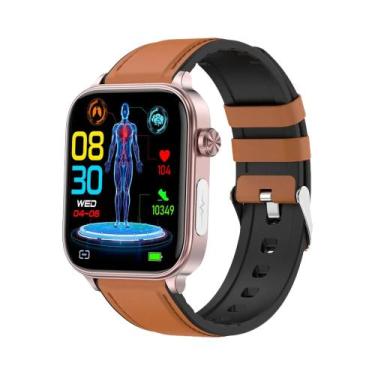 Imagem de Relógio Inteligente Feminino E Masculino Com ECG, PPG, Monitoramento D