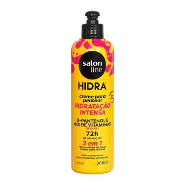 Imagem de Creme Para Pentear 3 em 1 Hidra D-Pantenol 300ml Salon Line