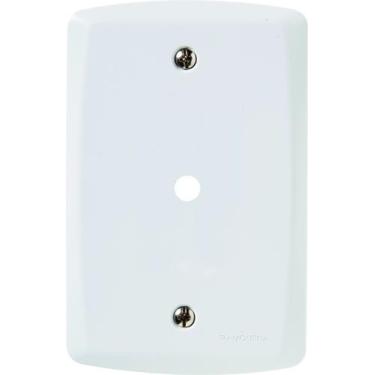 Imagem de Placa com 1 Furo 9 mm 4x2  Tramontina Lux² Branca