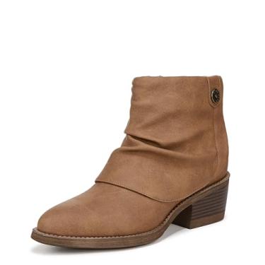 Imagem de Blowfish Malibu Bota feminina Riley Booties, Nobuck sintético caramelo, 35