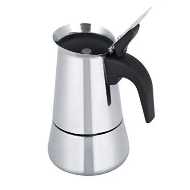 Imagem de YOUTHINK Bule de café Portátil de Aço Inoxidável, Máquina de café Expresso Moka Simples, para Entusiastas de Caseiro (450ml)
