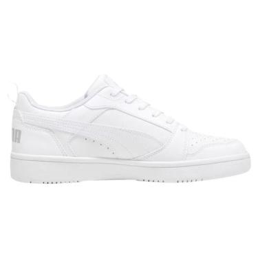 Imagem de Tênis Casual Masculino Puma Rebound V6 Low Original, 43, Branco, Mascu