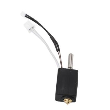 Imagem de Eujgoov Kit de Extremidade Quente para Impressora 3D, Bico de Latão 0,4 Mm 24 V 80 W Bloco de Aquecimento Cerâmico, Com Bico Estendido para Filamentos de Alta Temperatura, para 4 Plus