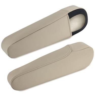 Imagem de KBH Capa de apoio de braço de assento de carro para Honda Odyssey 2005 2006 2007 2008 2009 2010, acessórios de proteção de descanso de braço, lado esquerdo e rígido, couro de vinil, antiarranhões