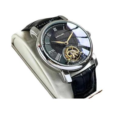 Imagem de Relógio Mecânico Automático De Luxo Masculino Com Caixa De Liga E Puls