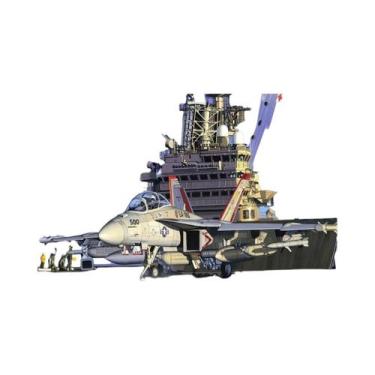 Imagem de Pôster De Arte Em Lona De Avião Retro F16 Fighting Falcon Thunderbolt 