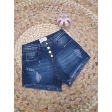 Imagem de Short Jeans Botões - Luvier, 44
