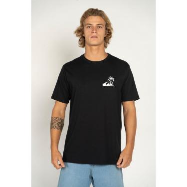 Imagem de Camiseta Quiksilver M/C Heat Waves Double Preto-Preto-G-Masculino
