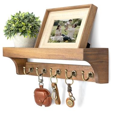 Imagem de Porta-chaves de 35,56 cm - Acácia