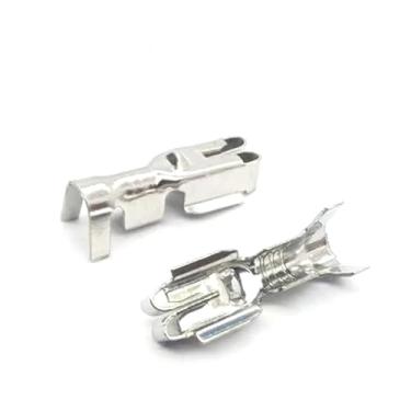 Imagem de 20/50/100/200/500/pçs terminal estanhado de cobre DJ900107B é usado para conector de caixa de fusíveis série mola de instrumento automotivo (200 peças)