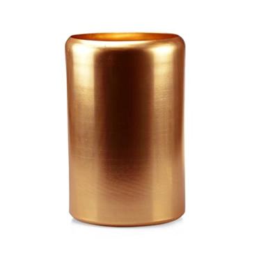 Imagem de Lndoor Lixeira interna Lixeira redonda sem tampa Cesta de lixo durável e simples adequada para sala de estar e banheiro