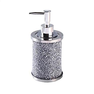 Imagem de Dispensador de sabão líquido para cozinha, banheiro, shampoo, chuveiro, gel, garrafa dispensadora de 130 ml, vidro de alta qualidade, dispensador de sabonete, bomba para casa de banho (B)