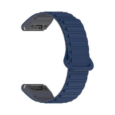 Imagem de Pulseira De Silicone Magnética Garmin Fenix Compatível Com Fenix 8 7X 