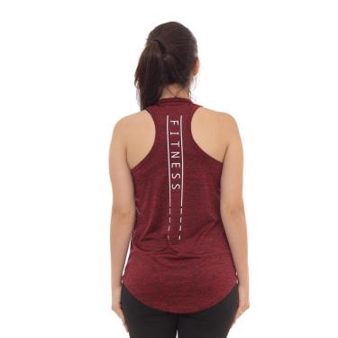 Imagem de Camiseta Regata Feminina Dry Proteção contra os raios solares UVA e UVB Poliester-Feminino