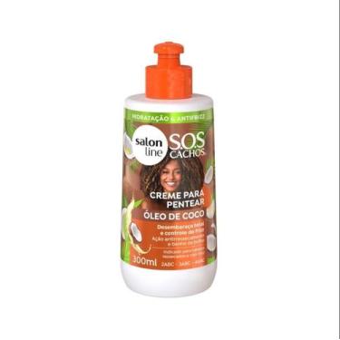 Imagem de Creme de Pentear Salon Line SOS Cachos Óleo de Coco 300ml