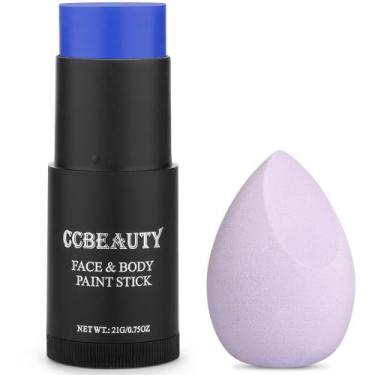 Imagem de Barras de Pintura Corporal CCbeauty Azul Resistentes al Agua y No Tóxi