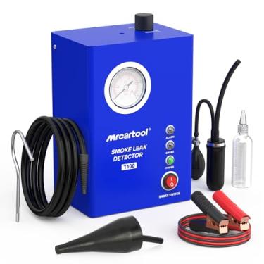 Imagem de Detector de vazamento automotivo de máquina de fumaça com bomba de ar integrada, detector de vazamento de fumaça para sistema de tubulação, vazamento de combustível, testador de diagnóstico de vácuo