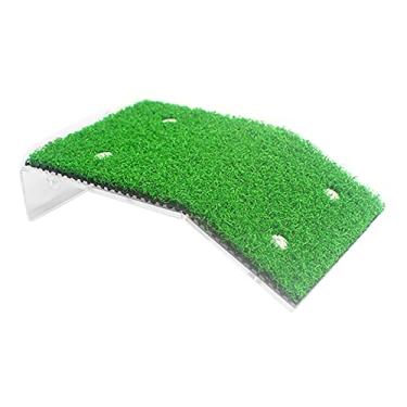 Imagem de Plataforma de Descanso para Tartarugas Acrílico Rampa Escada Répteis com Ventosas Aquário Ideal Sapos Pets Aquáticos