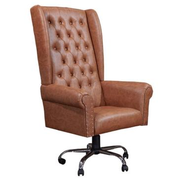 Imagem de Cadeira De Escritório Giratória Presidente Chesterfield Via Encanto Courano Moca