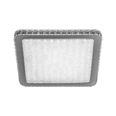 Imagem de Plafon Sindora Dcx00332 24w Led Bivolt Branco - Espelhado 3000k Luz Amarela