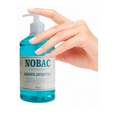Imagem de Sabonete Líquido Antisséptico 500 ml com Aplicador- Nobac