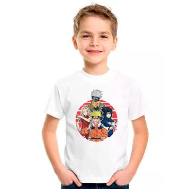 Imagem de Camiseta Desenho NARUTO Moda Infantil Roupa Criança 03 - DESIGN CAMISE