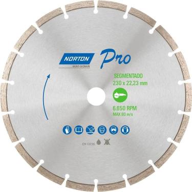 Imagem de Disco De Corte Diamantado, Segmentado, 230 Mm, F22, 70184645810, Norton Ostenvonder