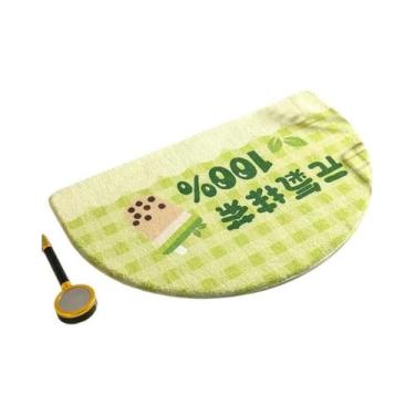 Imagem de Tapetes De Banho Antiderrapantes Com Estampa De Flores Frescas, Tapete