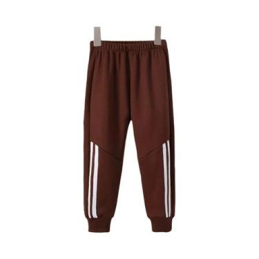 Imagem de Calças Esportivas De Plush Para Meninos E Meninas, Quentes E Casuais P