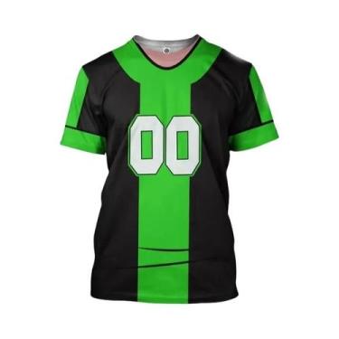 Imagem de Camiseta Unissex 3D Omnitrix Ben10 Cosplay Manga Curta Harajuku Y2k Es