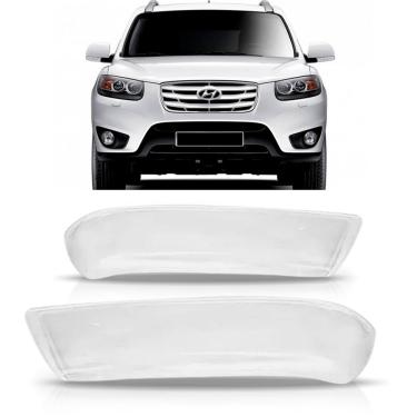 Imagem de Lente Do Pisca Seta Retrovisor Hyundai Santa Fé Vera Cruz 2009 À 2012 Par