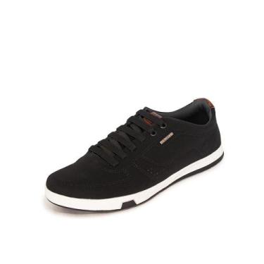 Imagem de Sapatênis Masculino Pegada REF: 170418 PGD MICROFIBRA, Preto, Pinhao, 