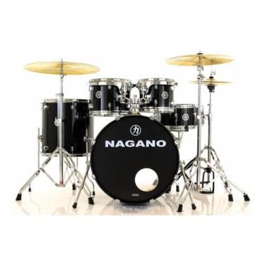 Imagem de Bateria Nagano Garage Rock 22" Ebs Ebony Sparkle