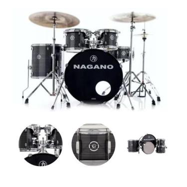 Imagem de Bateria Nagano Garage Fusion 20" Sv Vintage Stripe