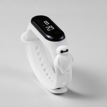 Imagem de Relógio Infantil Menino Spiderman Pikachu Esportivo de Pulso com Pulseira de Silicone LED Digital Resistente à Água OEM