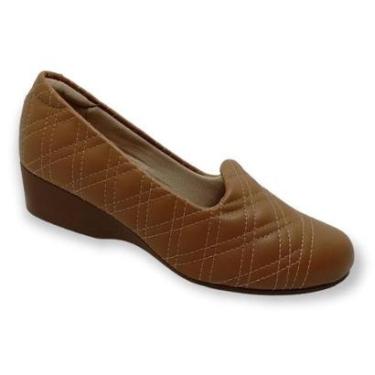 Imagem de Sapato Modare Ultraconforto 7014.278 Feminino - Camel-Feminino