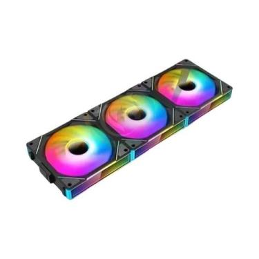 Imagem de Cooler De Gabinete Silencioso ARGB 120 RGB Infinity Mirror Uni Fan 3 E