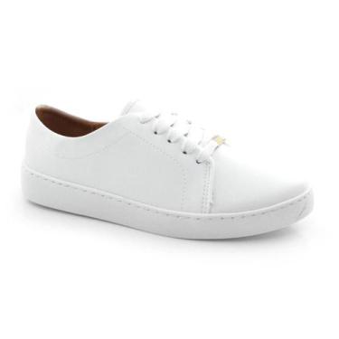 Imagem de Tênis Casual Feminino Vizzano 1214205-7286, 33, Branco