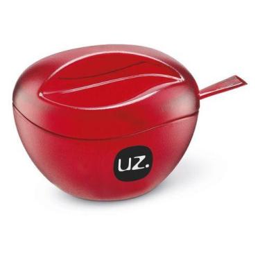 Imagem de Açucareiro Acrilico Translucido Uz, Vermelho
