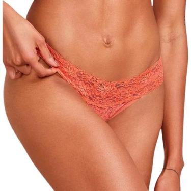 Imagem de Calcinha Fio Dental Em Renda 3773 - Hope, Coral melon, EG
