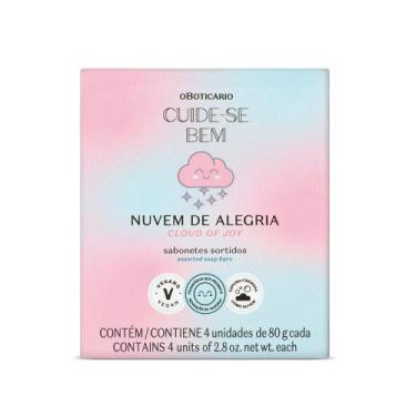 Imagem de Kit Sabonetes Sortidos Cuide-se Bem Nuvem de Alegria 4x80g - oboticári