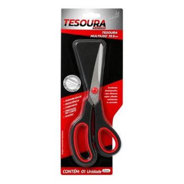 Imagem de Tesoura Profissional Multiuso Barbeiro Corte Preciso 19,5cm - Art Hous