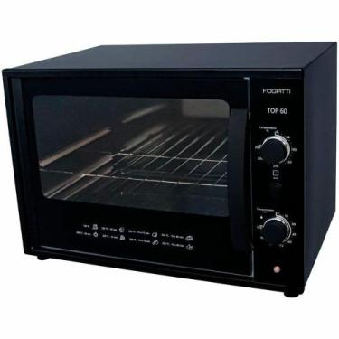 Imagem de Forno Elétrico Top60 De Bancada 60 Litros Fogatti, 110V, Black