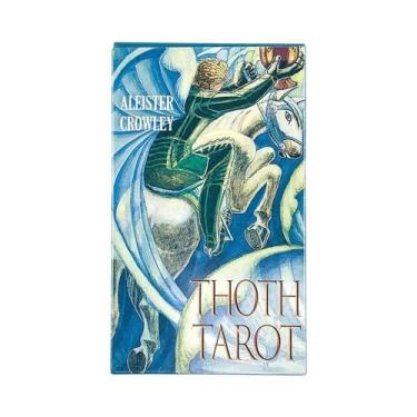 Imagem de Versão Em Espanhol Das Cartas De Tarô Crowley Thoth, Simbolismo Egípci